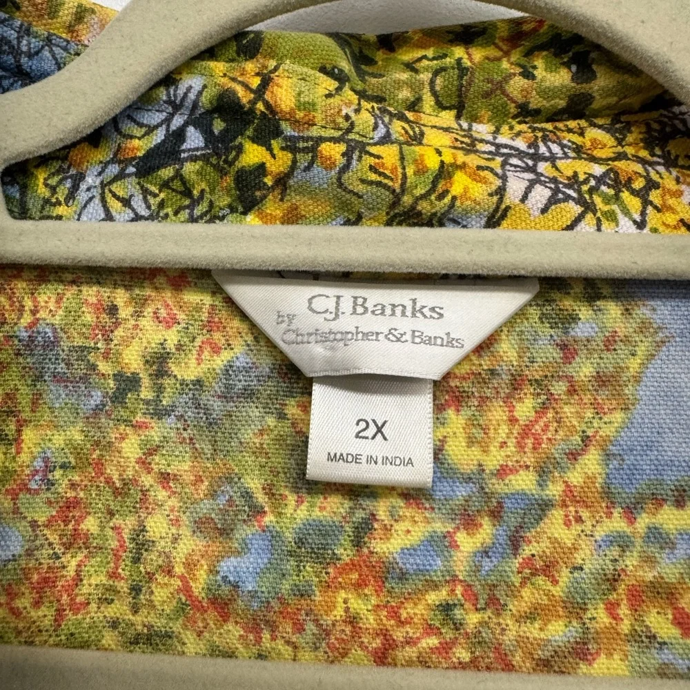 CJ Banks Artistic Multicolor Jacket - Picture 2 of 4